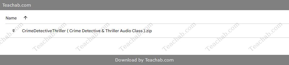 61315uie1kY _ Crime Detective & Thriller Audio Class by John Truby