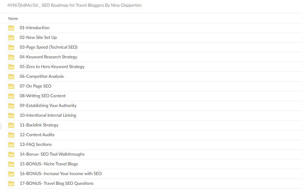 44967jhdMcr5d SEO Roadmap for Travel Bloggers By Nina Clapperton